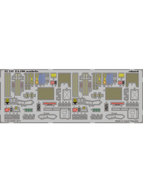 Eduard - EA-18G Seatbelts for Trumpeter