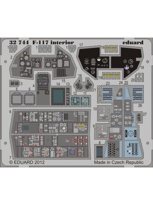 Eduard - F-117 Interior S.A. for Trumpeter