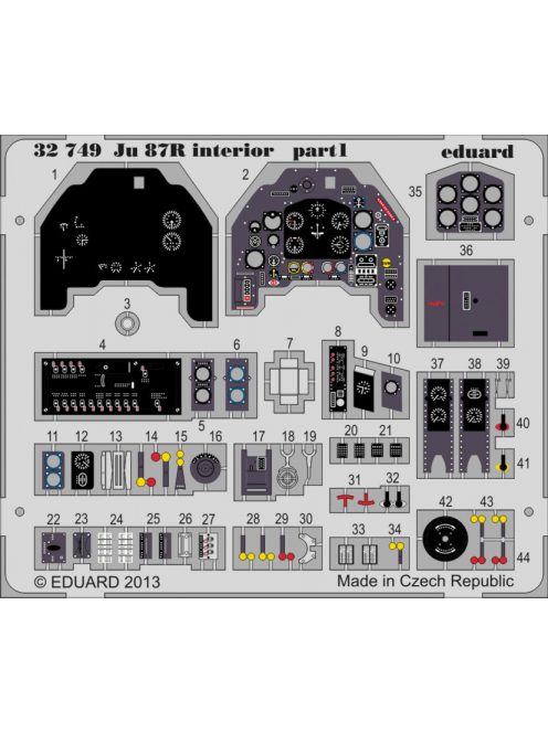 Eduard - Ju 87R Interior S.A. for Trumpeter