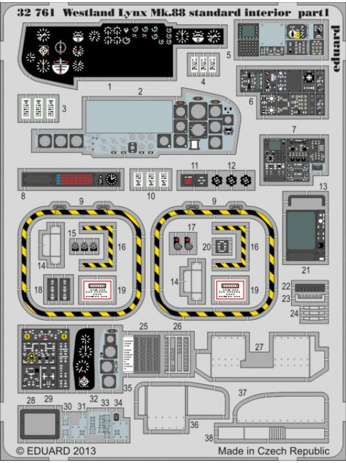 Eduard - Lynx Mk.88 Interior S.A. for Revell