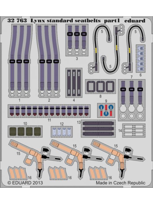 Eduard - Lynx Mk.88 Seatbelts for Revell