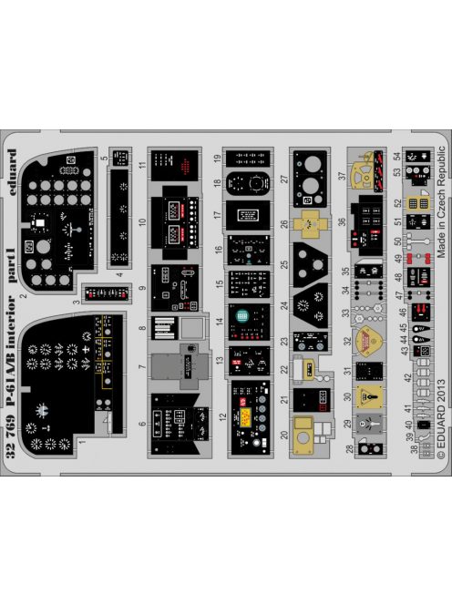 Eduard - P-61A/B Interior for Hobbyboss