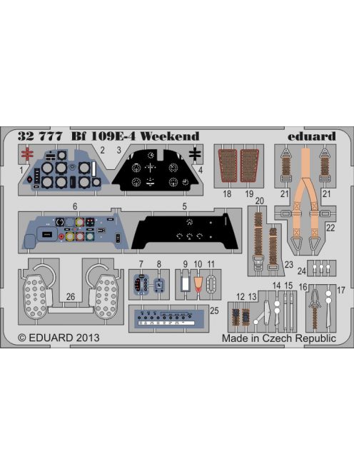 Eduard - Bf 109E-4 Weekend for Eduard 