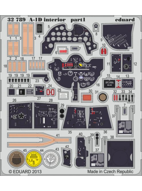 Eduard - A-1D Interior S.A. for Trumpeter