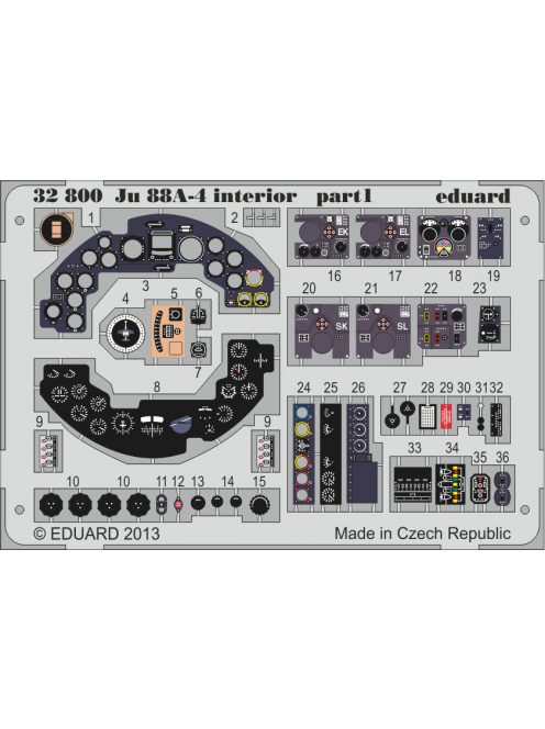 Eduard - Ju 88A-4 Interior S.A. for Revell