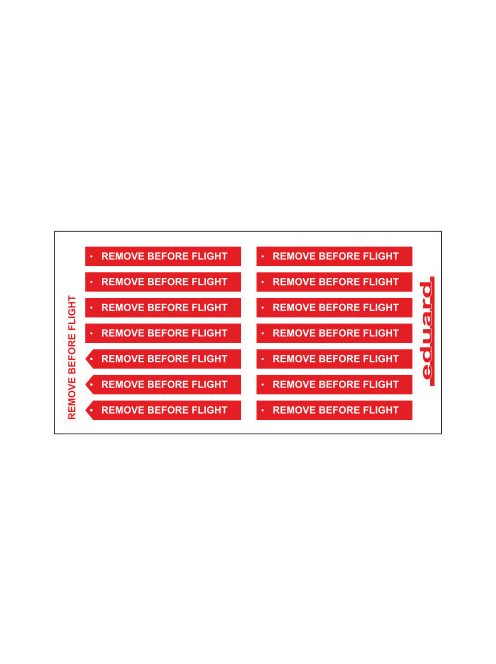 Eduard - Remove Before Flight Fabric 