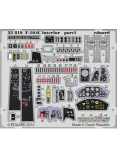 Eduard - F-104C Interior S.A. for Italeri 