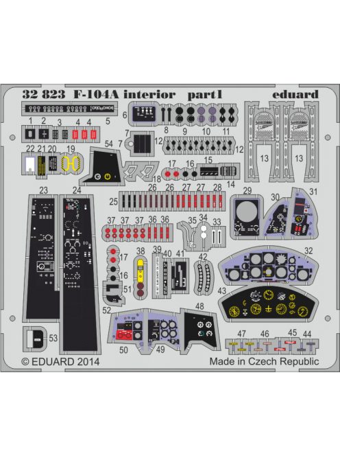 Eduard - F-104A Interior S.A. for Italeri 