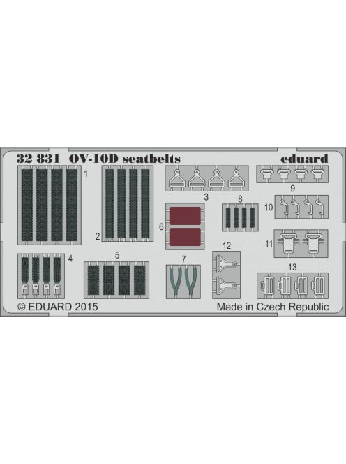 Eduard - OV-10D Seatbelts for Kittyhawk