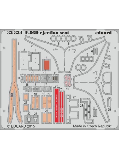 Eduard - F-86D Ejection Seat for Kittyhawk 