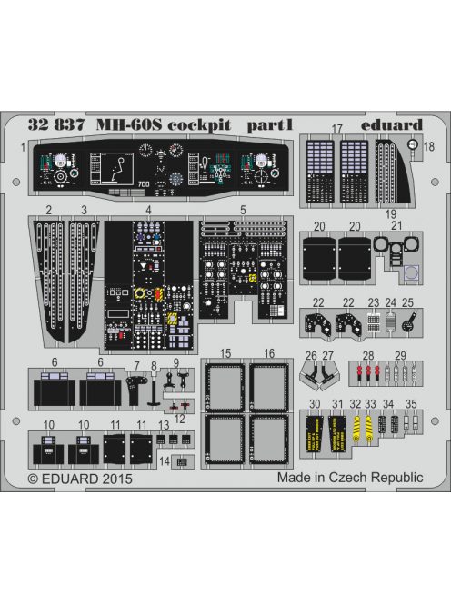 Eduard - MH-60S Cockpit for Academy 