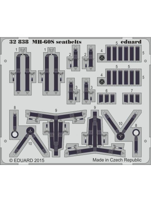 Eduard - MH-60S Searbelts for Academy 