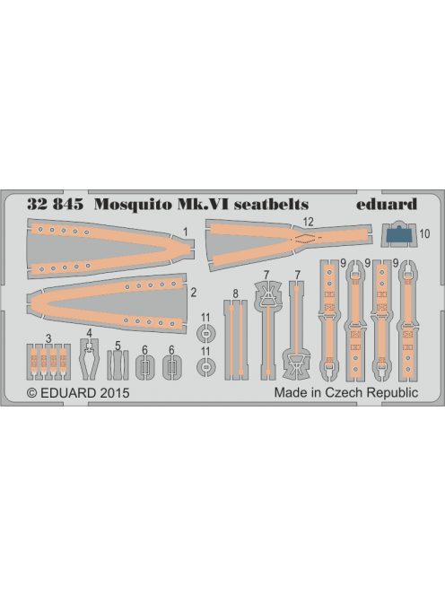 Eduard - Mosquito Mk.VI Seatbelts for Tamiya