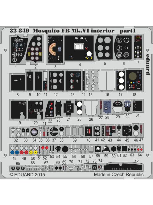 Eduard - Mosquito Mk.VI Interior for Tamiya