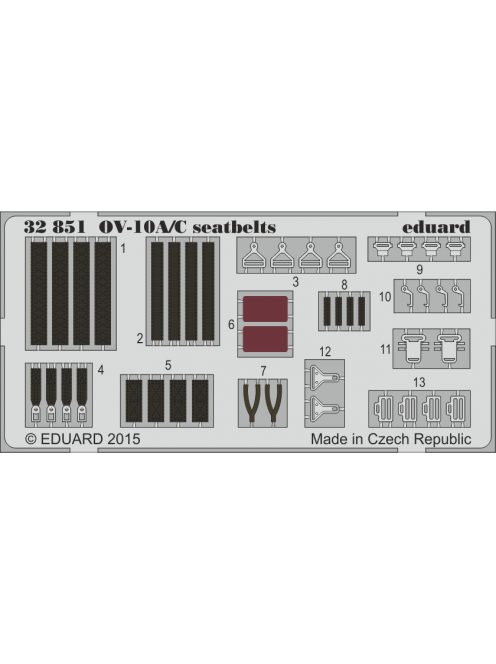 Eduard - OV-10A/C Seatbelts for Kittyhawk 