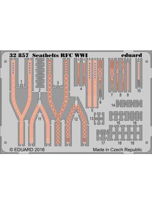 Eduard - Seatbelts RFC WWI 