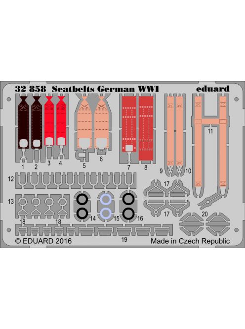 Eduard - Seatbelts German WWI