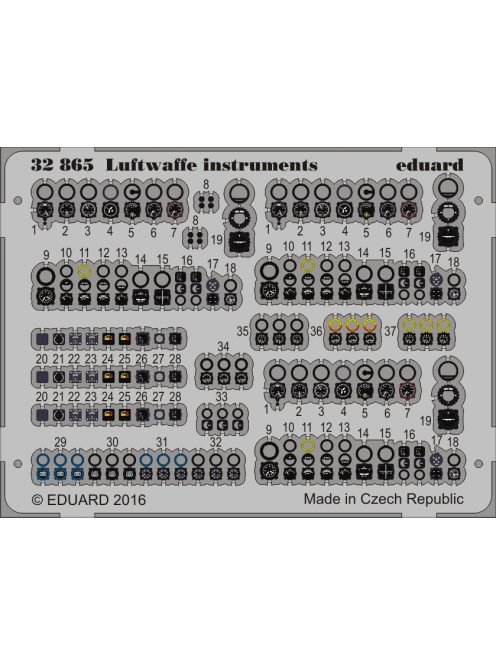 Eduard - Luftwaffe Intruments 