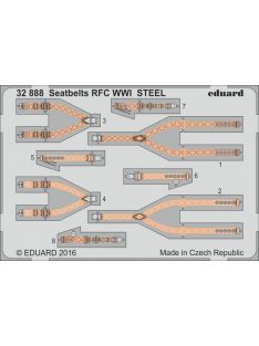 Eduard - Seatbelts RFC WWI Steel 