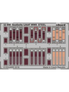 Eduard - Seatbelts Ijaaf WWII Steel 