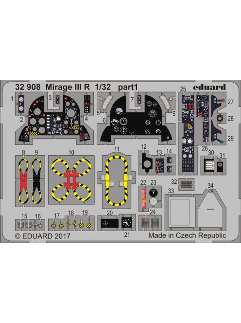 Eduard - Mirage III R for Italeri 