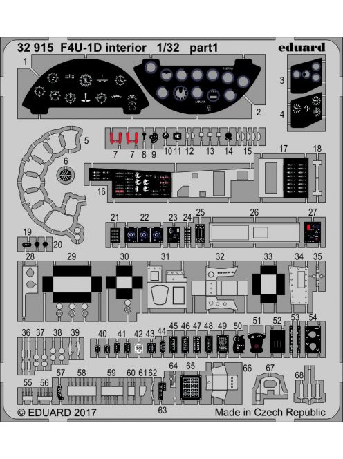 Eduard - F4U-1D Interior for Tamiya