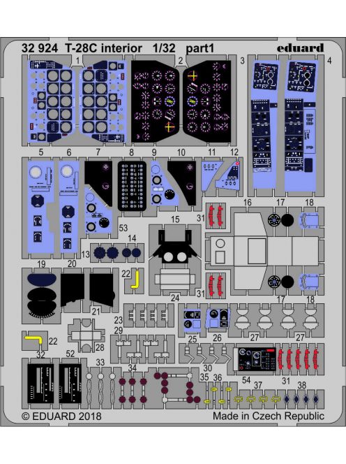 Eduard - T-28C interior for Kitty Hawk 