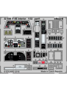 Eduard - F-5E Interior for Kittyhawk