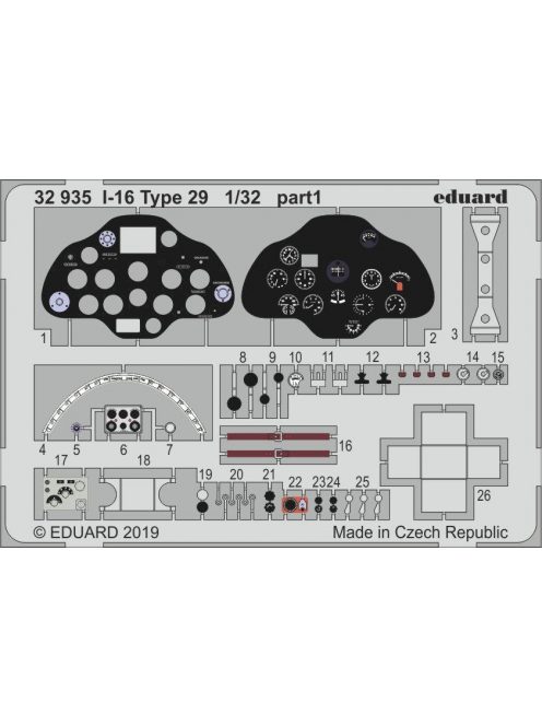 Eduard - I-16 Type 29 for Icm 