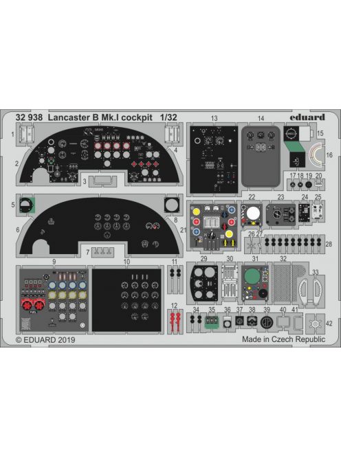 Eduard - Lancaster B Mk.I Cockpit for Hk Model 