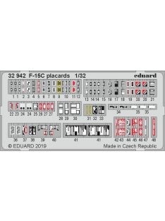 Eduard - F-15C Placards for Tamiya