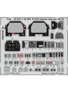 Eduard - P-51D Interior Late Ser. 20-35 for Tamiya