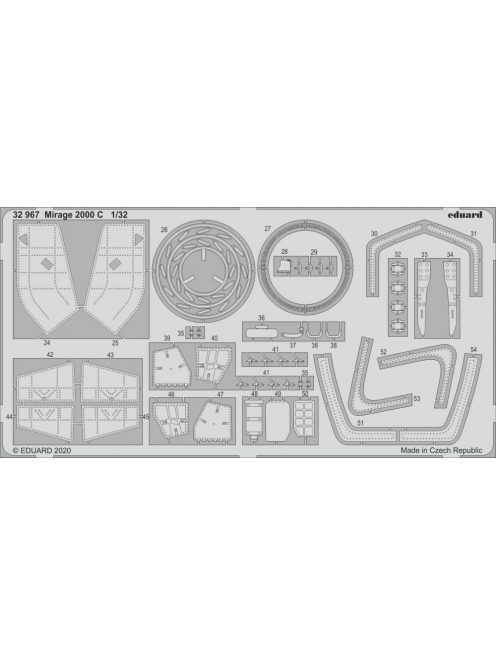 Eduard - Mirage 2000 C for Kitty Hawk