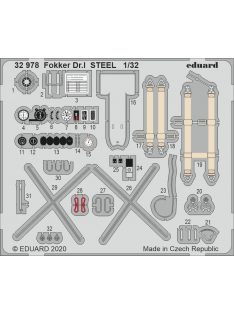 Eduard - Fokker Dr.I STEEL for Meng