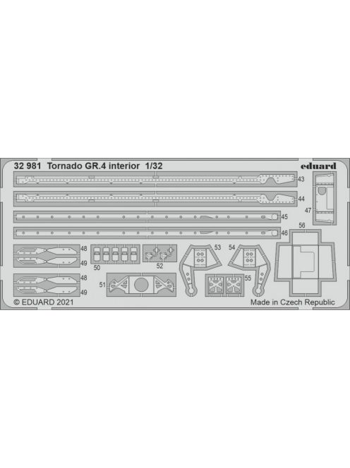 Eduard - Tornado GR.4 interior for ITALERI