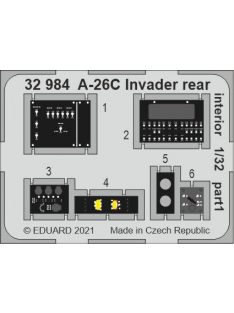 Eduard - A-26C Invader rear interior for HOBBY BOSS