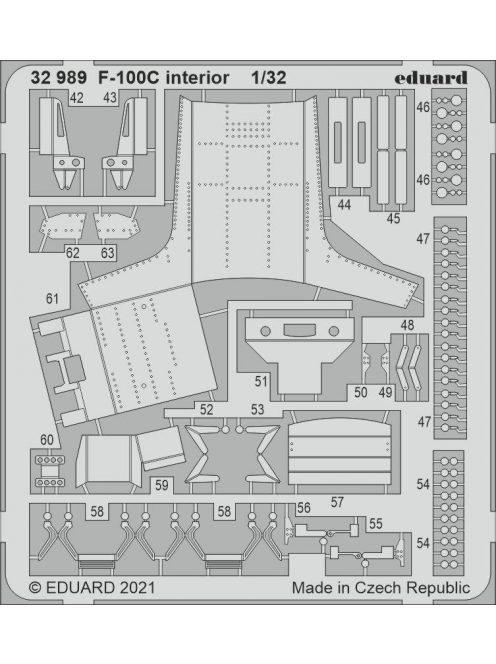 Eduard - F-100C interior for TRUMPETER