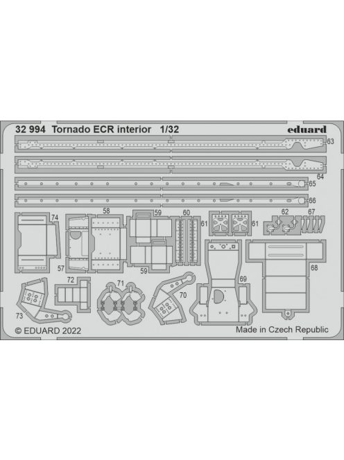 Eduard - Tornado Ecr Interior For Italeri