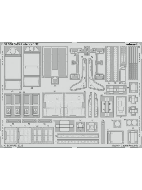 Eduard - B-25H Interior For Hkm