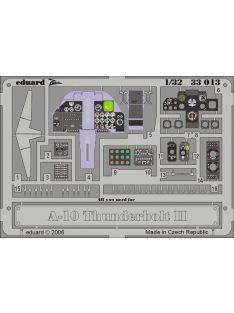 Eduard - A-10 Thunderbolt II Dashboard for Trumpeter