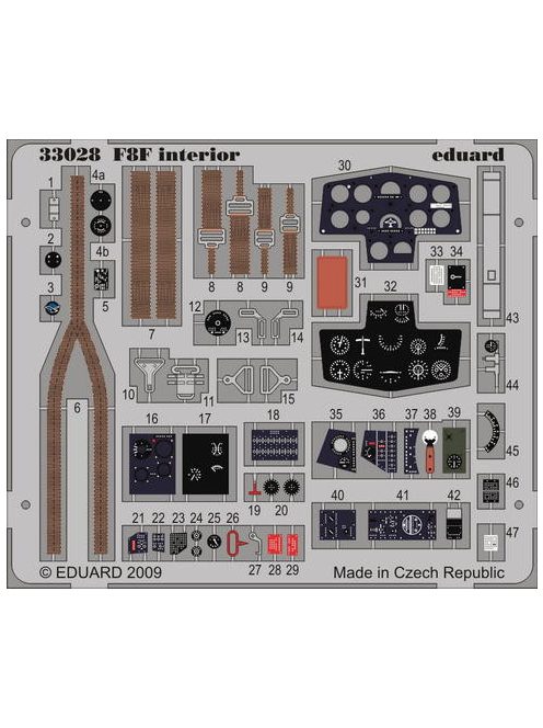 Eduard - F8F Interior for Trumpeter