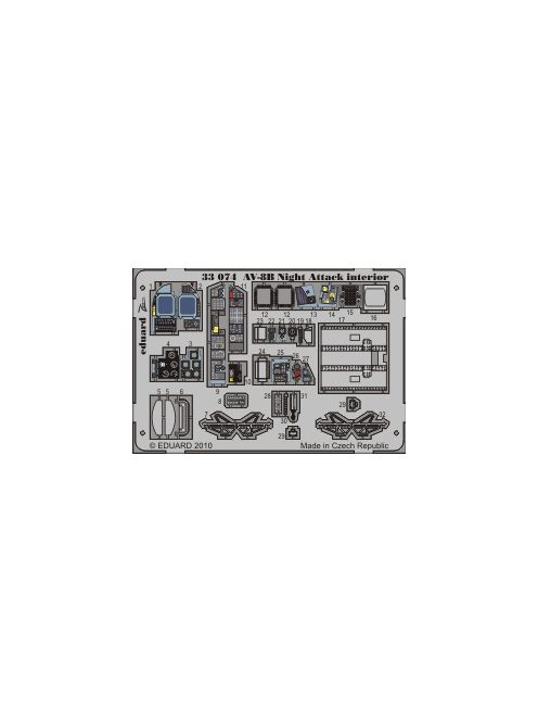 Eduard - Av-8B Night Attack Interior S.A. for Trumpeter