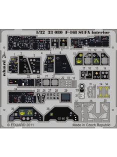 Eduard - F-16L Sufa Interior S.A. for Academy 