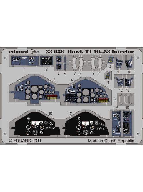 Eduard - Hawk T1 Mk.53 Interior S.A. for Revell