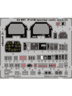 Eduard - P-51D Interior Early Ser.5-15 S.A. for Tamiya