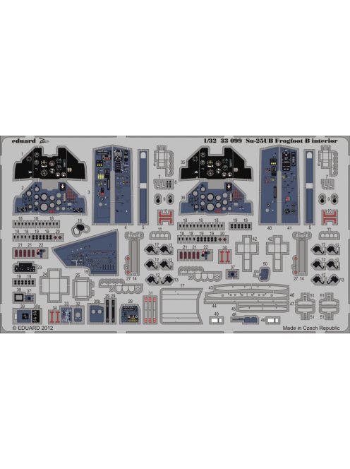 Eduard - Su-25Ub Frogfoot B Interior S.A.forTrumpeter