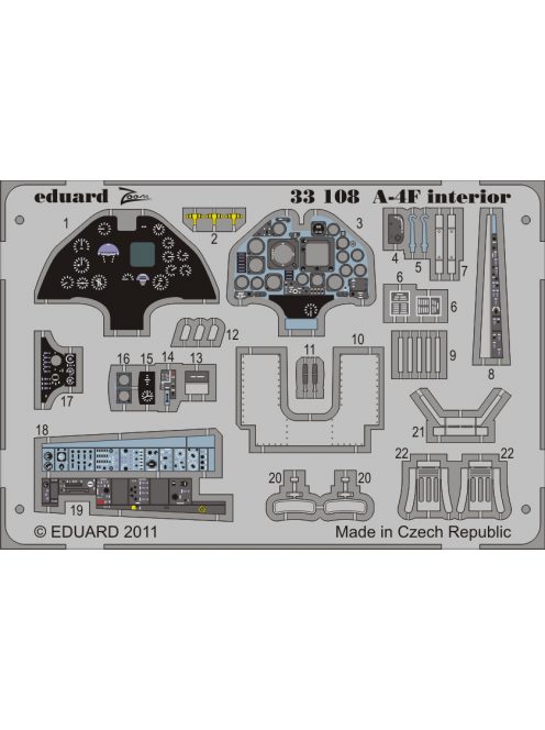 Eduard - A-4F Interior S.A. for Trumpeter