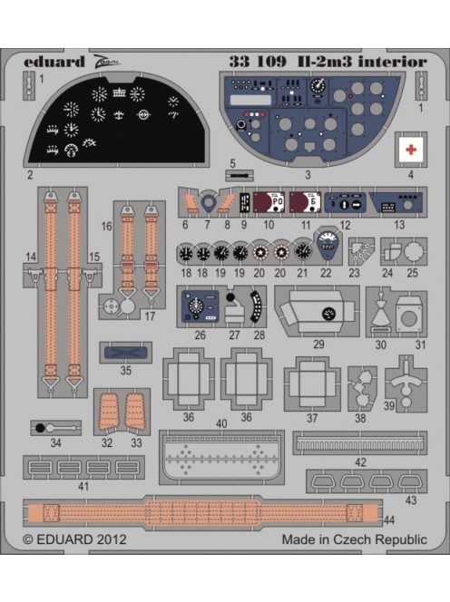 Eduard - Ii-2M3 Interior S.A. 1/32 for Hobbyboss