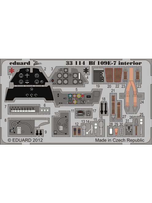 Eduard - Bf 109E-7 Interior S.A. for Trumpeter