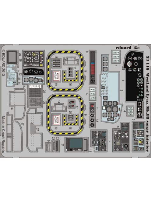 Eduard - Lynx Mk.88 Sonar Interior S.A. for Revell